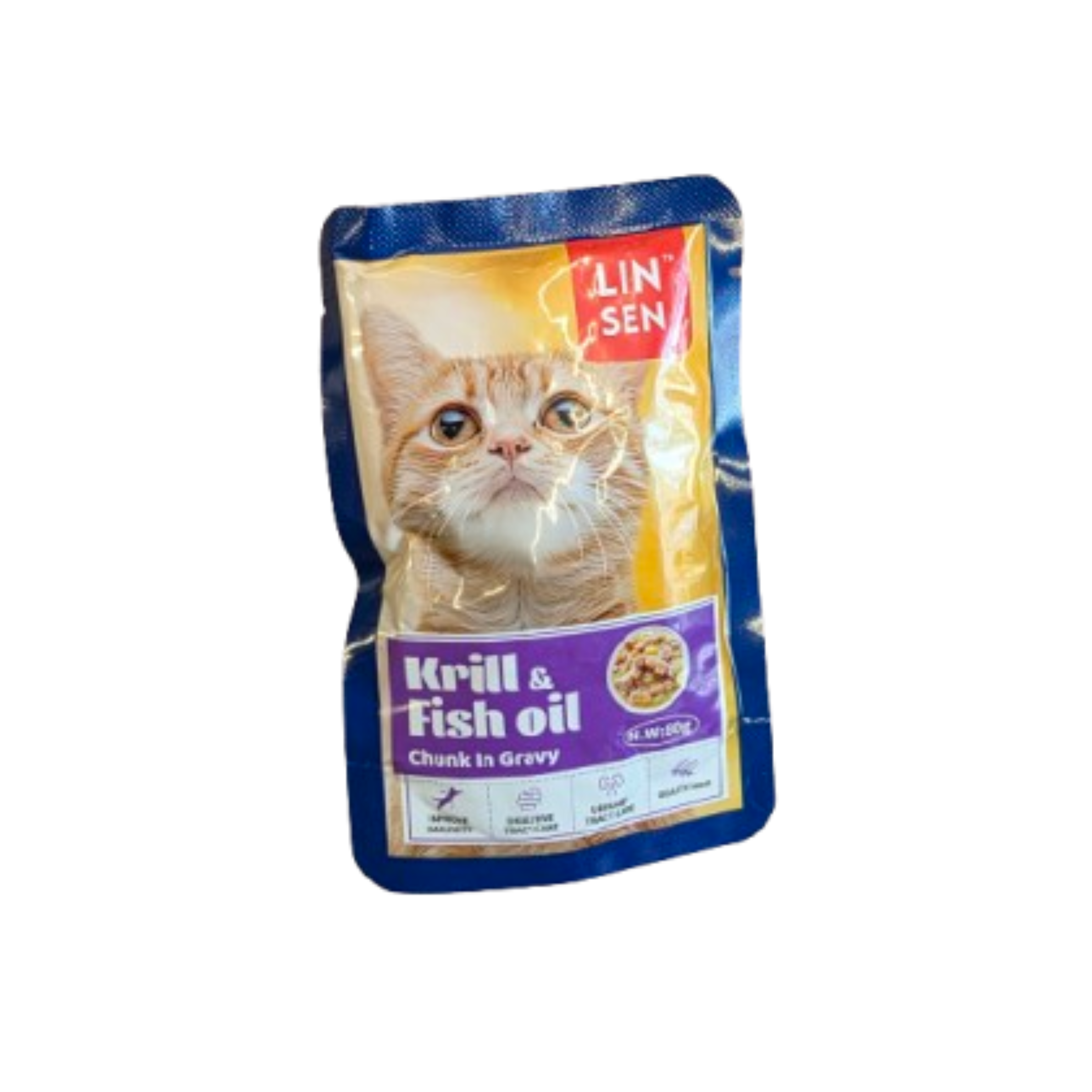 Linsen Deli Sauce Krill + Fish Oil 80g 1pcs