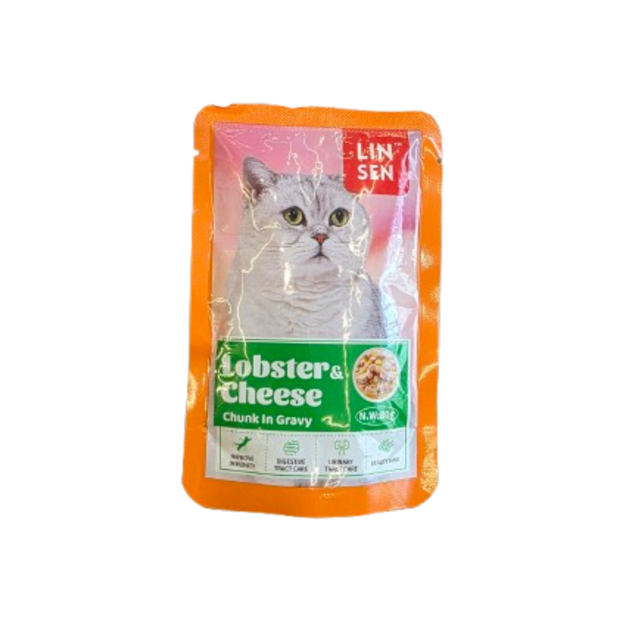 Linsen Deli Sauce Lobster + Cheese 80g 1pcs