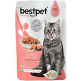 Bestpet Cat Salmon Sterilised In Jelly Pouch 85Gr
