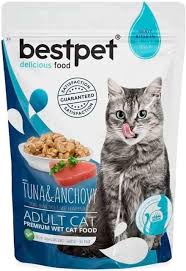 Bestpet Cat Tuna and Sardines In Jelly Pouch P85 Grs