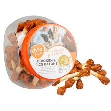 DUVO Chicken & rice batons 400g