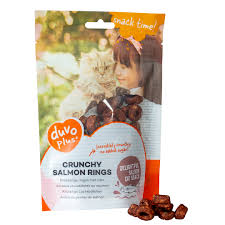 DUVO Crunchy Salmon Rings 50g