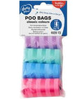 DUVO Dog Waste Bags Stripes 4x20pcs 311338