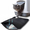 Double Layer cat litter mat 55x75cm