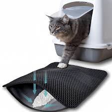 Double Layer cat litter mat 55x75cm