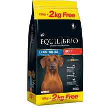 Equilibrio DOG ADULT LARGE BREED 12 kg+2 KG FREE