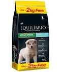 Equilibrio DOG PUPPY MEDIUM 12 kg+2 KG FREE