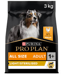 Proplan DOG ALL SIZE LIGHT STERISED 3KG