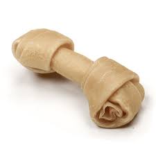 Rawhide roll beige 6-6.5 inches 1pcs/bag