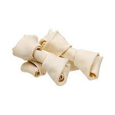 Rawhide roll white 4.5 Inches 2pcs/bag