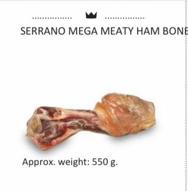 SERRANO MEGA MEATY HAM BONE 550G