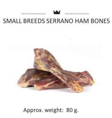 SERRANO SMALL BREEDS HAM BONES 80G