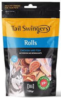 TAILSWINGERS Chicken and Fish Rolls 100 g