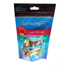 TAILSWINGER DENTAL TWIST ROLL BARBEQUE 130gr