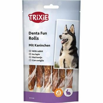 TRIXIE Denta Fun Rolls w.Rabbit,12cm,6pcs/70gr