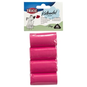 TRIXIE Dog poop bag pink scent 4rolls/20bags
