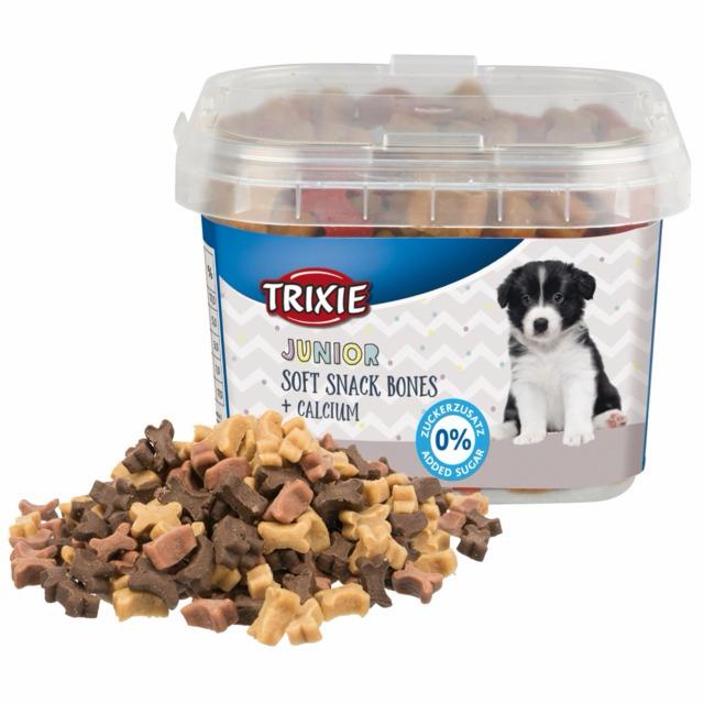 TRIXIE Junior Soft Snack Bones w.calcium, 140gr