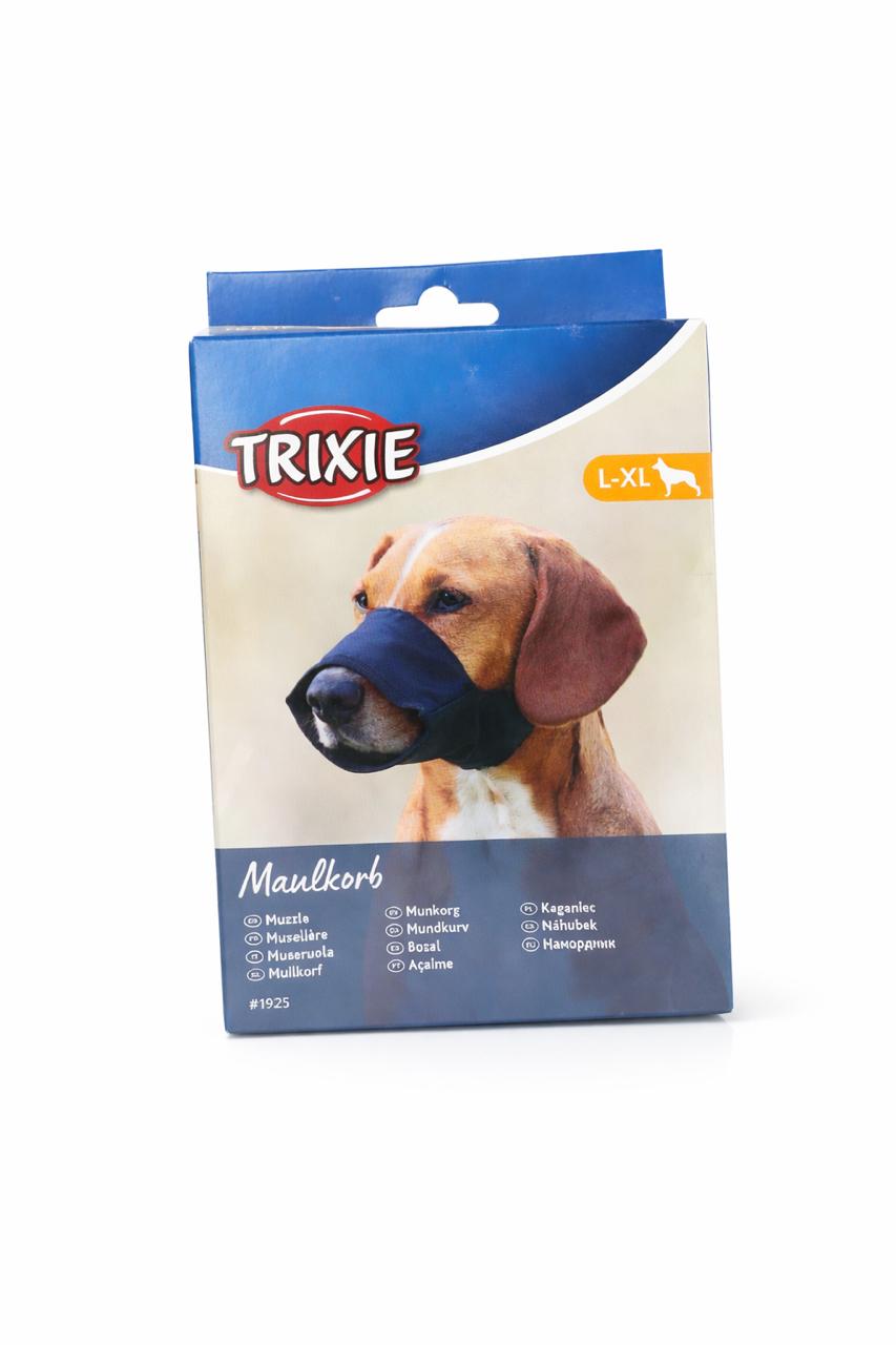 TRIXIE Muzzle polyester, L-XL, black
