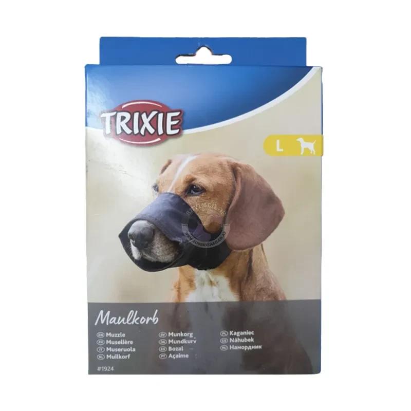 TRIXIE Muzzle polyester, L, black