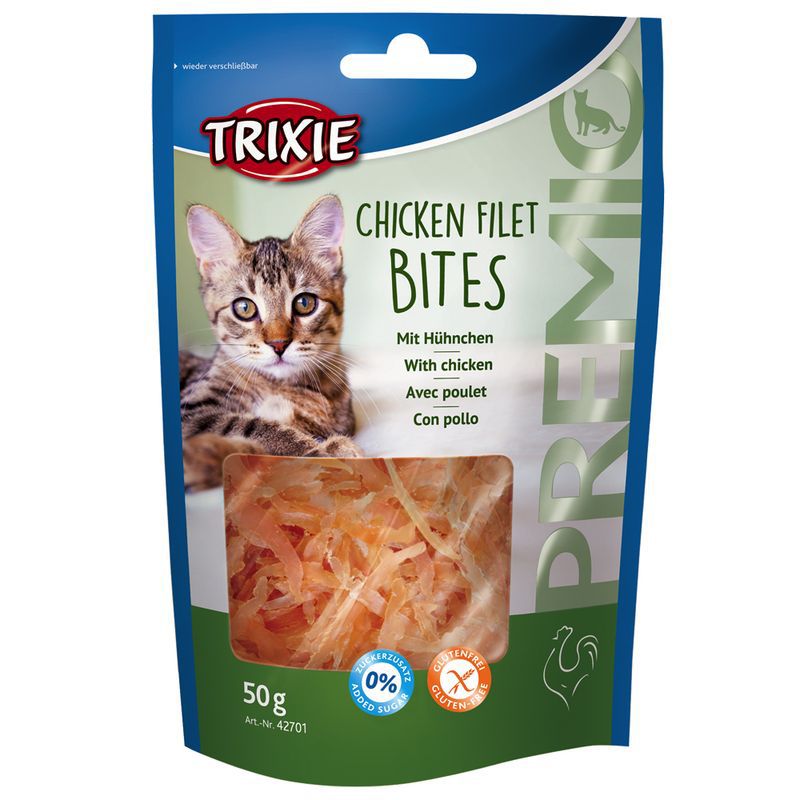 TRIXIE Premio Chicken Filet Bites, 50gr