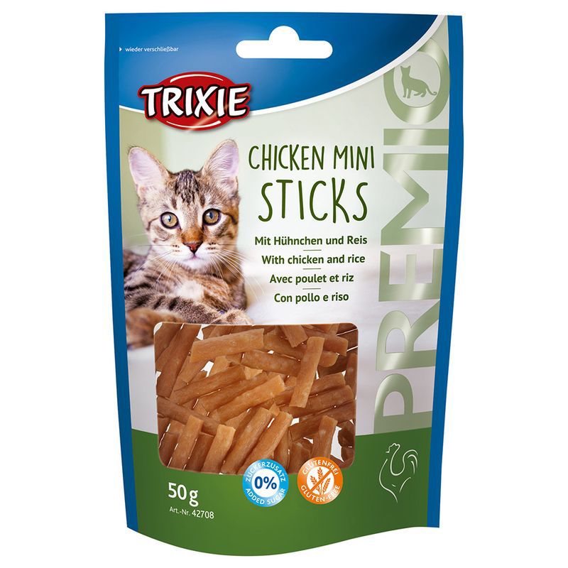 TRIXIE Premio Chicken Mini Sticks, 50gr