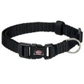 TRIXIE Premium collar, L-XL: 40-65cm/25mm, black