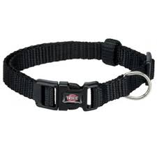 TRIXIE Premium collar, L-XL: 40-65cm/25mm, black
