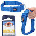 TRIXIE Premium collar, L-XL: 40-65cm/25mm, r.blue