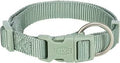 TRIXIE Premium collar, M-L: 35-55cm/20mm, sage