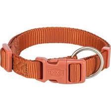TRIXIE Premium collar, S-M: 30-45cm/15mm, rust