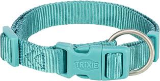 TRIXIE Premium collar, XS-S: 22-35cm/10mm, aqua