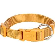 TRIXIE Premium collar, XS-S: 22-35cm/10mm, curry
