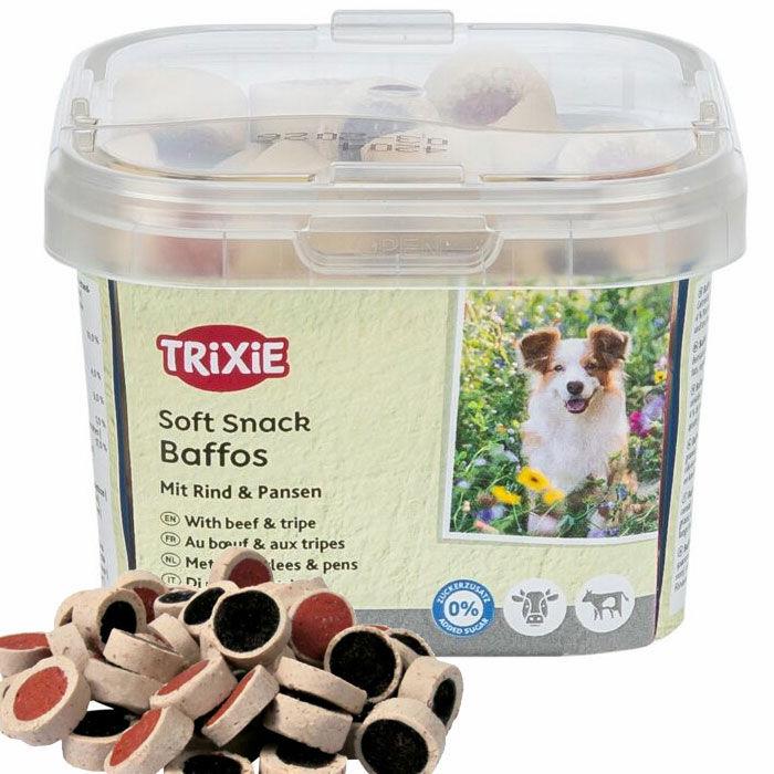TRIXIE Soft Snack Baffos with Beef & Tripe, 140g