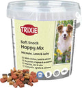 TRIXIE Soft Snack Happy Mix 500gr Chk, lamb, Salm