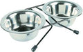 TRIXIE Wire Stand With 2 Bowls 9/63143