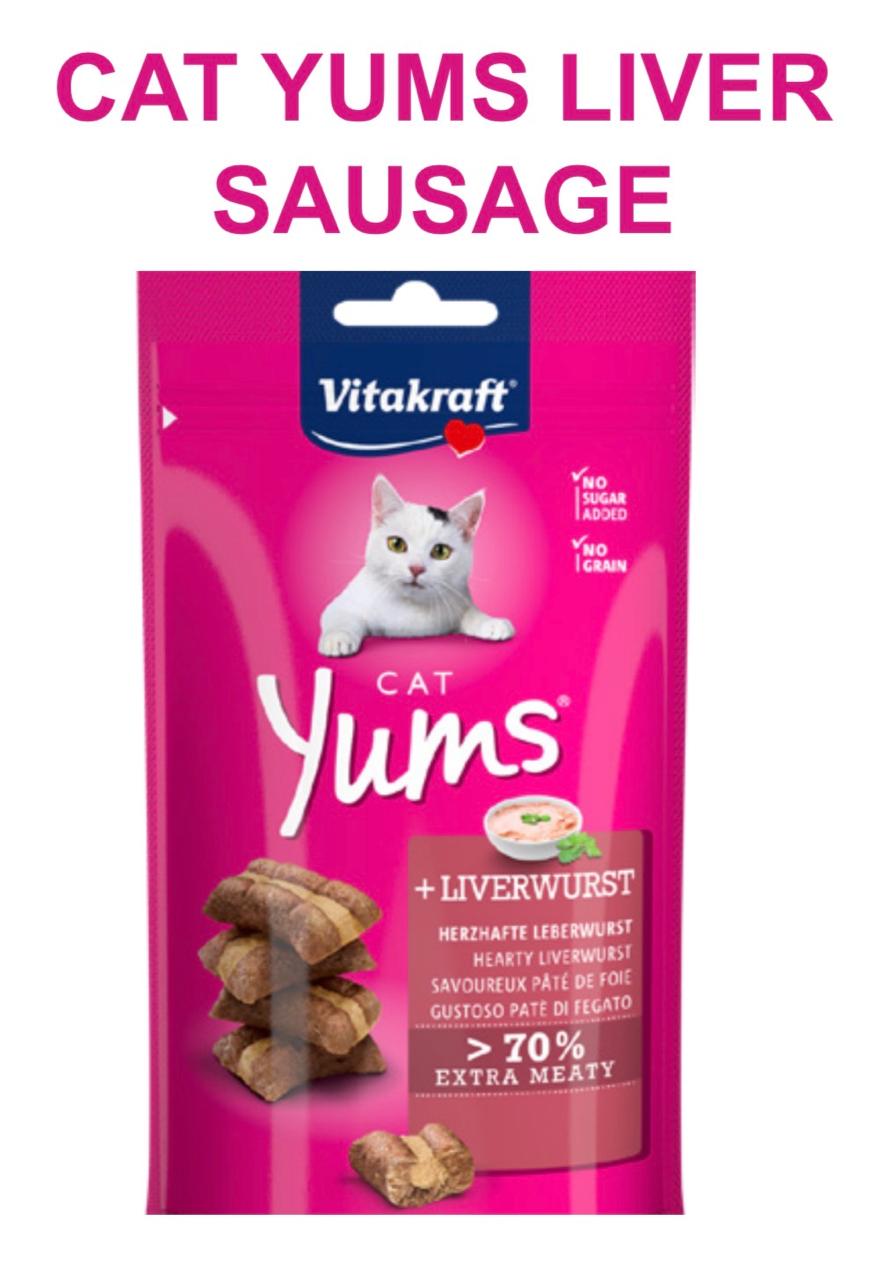 VITACRAFT CAT YUMS LIVER SAUSAGE