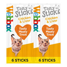 Webbox Cats Delight Sticks Chicken and Liver 6 Sticks