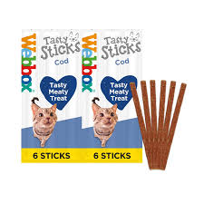 Webbox Cats Delight Sticks Cod 6 Sticks