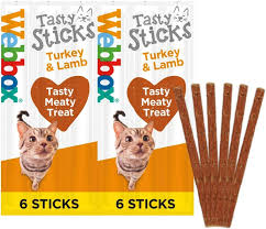 Webbox Cats Delight Sticks Turkey and Lamb 6 Sticks