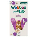 Webbox Lick e Lix, Cream - Liver 5 Sachets